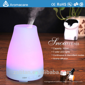 Home aroma humidifier with LED color lights